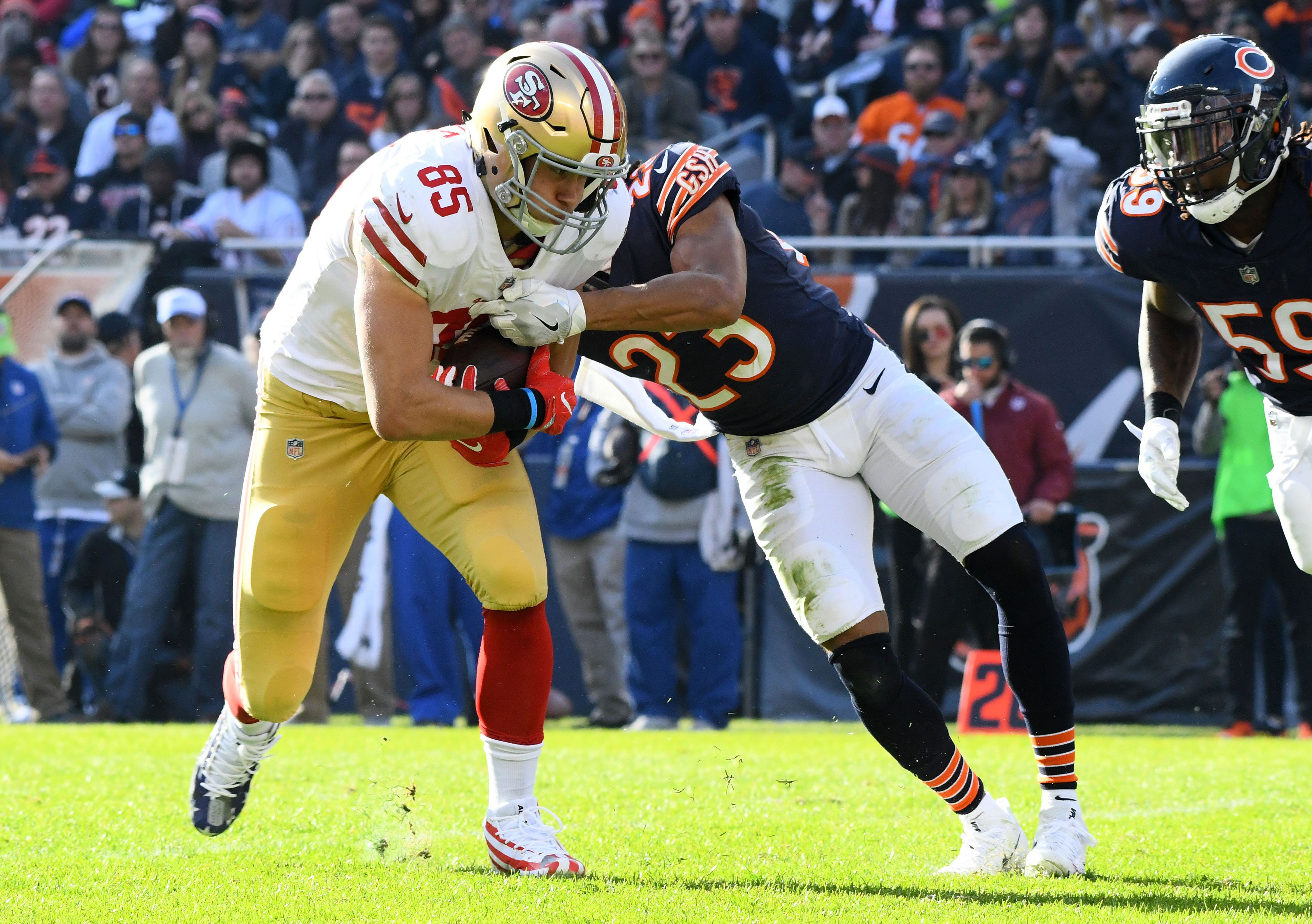 Chicago Bears may avoid facing George Kittle in opener - Sports Illustrated Chicago Bears News, Analysis and More - Vimarsana News