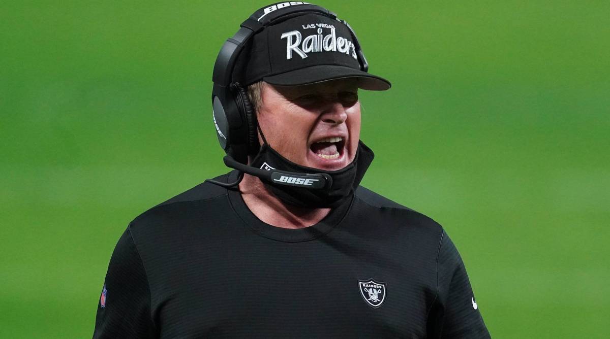 Raiders coach Jon Gruden was fired by the Raiders after the release of damaging emails.