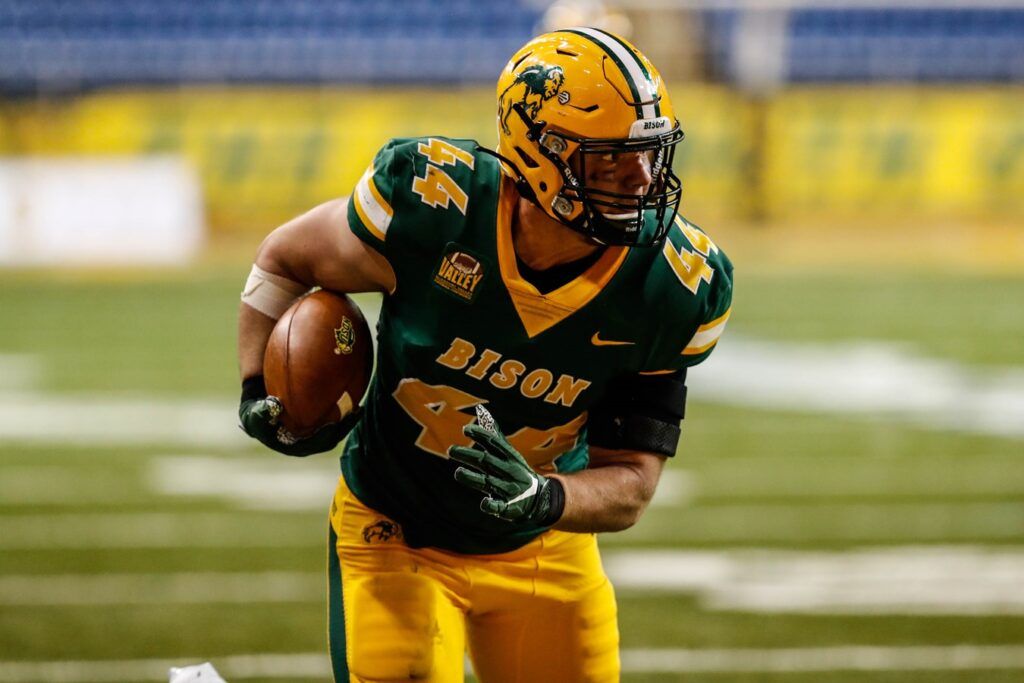 NFL Draft Profile Hunter Luepke Fullback NDSU Bison Visit NFL 