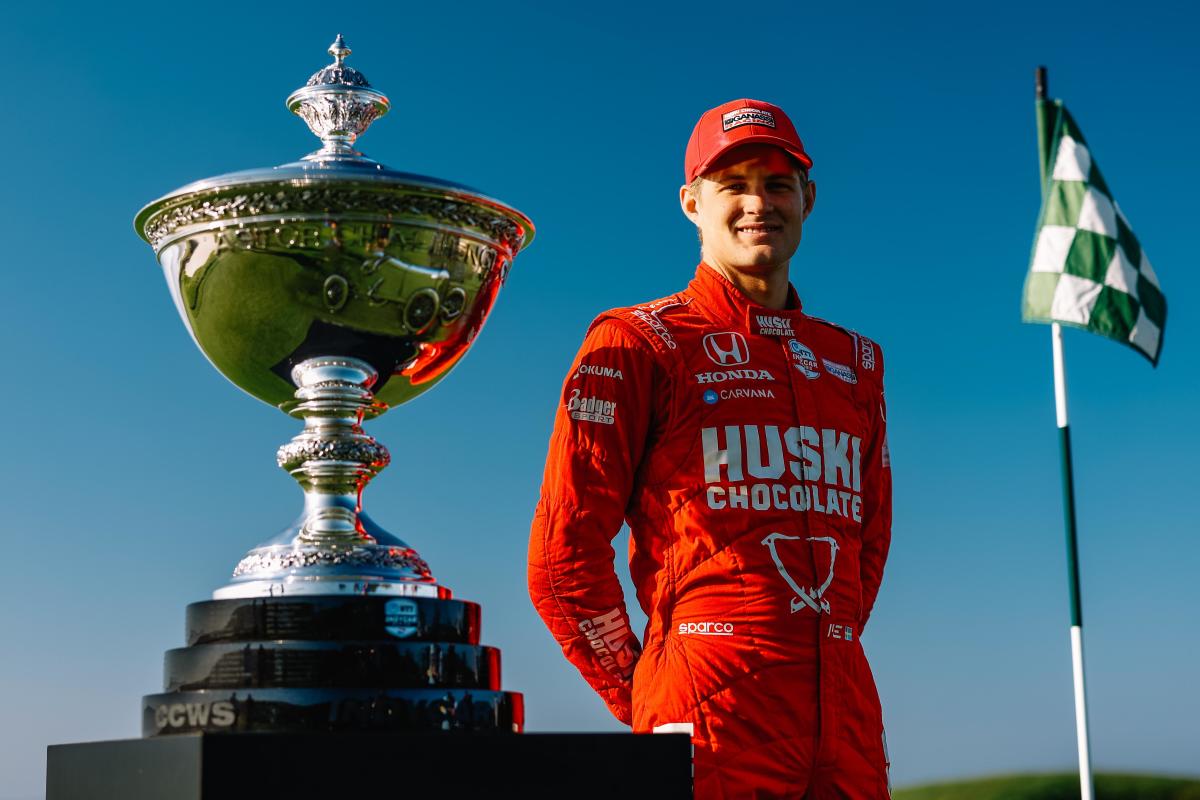 Marcus Ericsson. Photo: IndyCar / Joe Skibinski