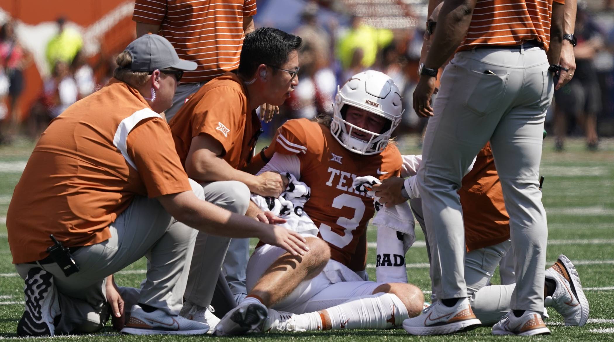 Texas Quarterback Quinn Ewers Takes Significant Recovery Step