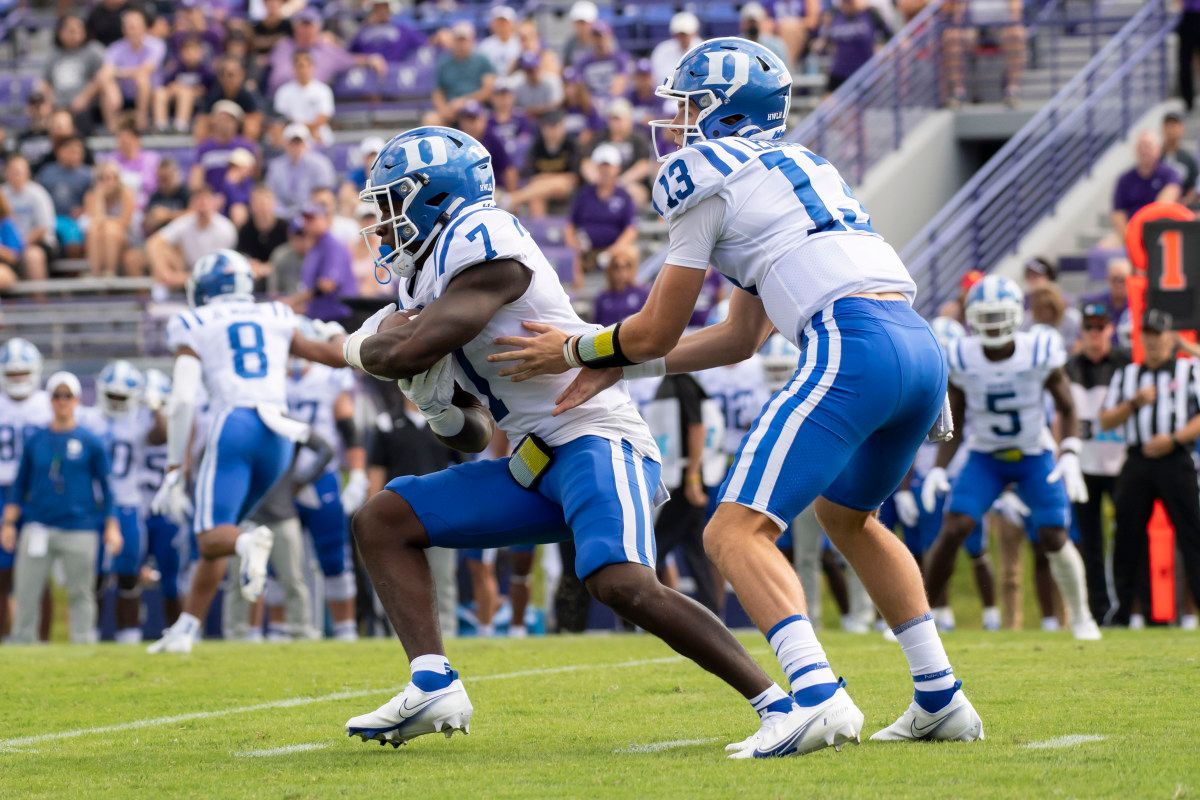 Duke stars Riley Leonard and Jordan Waters