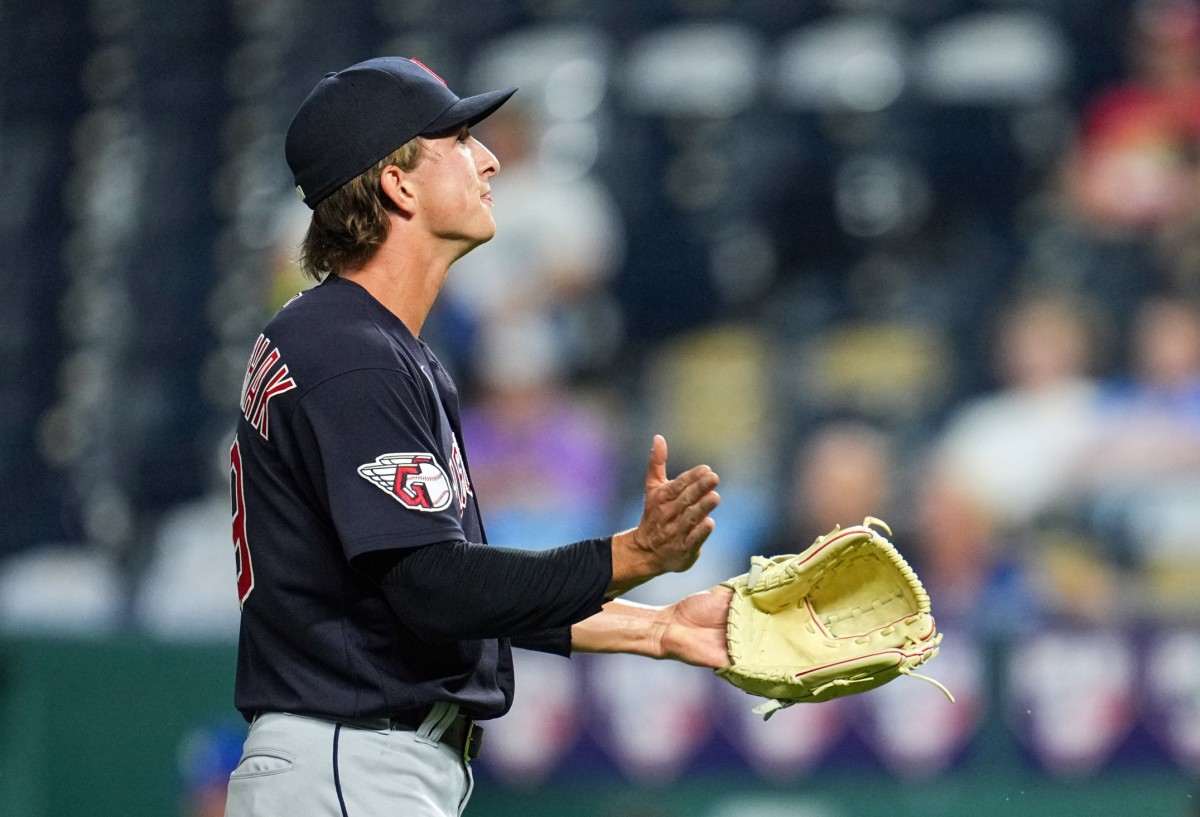 WATCH Ump Checks Cleveland Pitcher Karinchak's Hair for Sticky Stuff