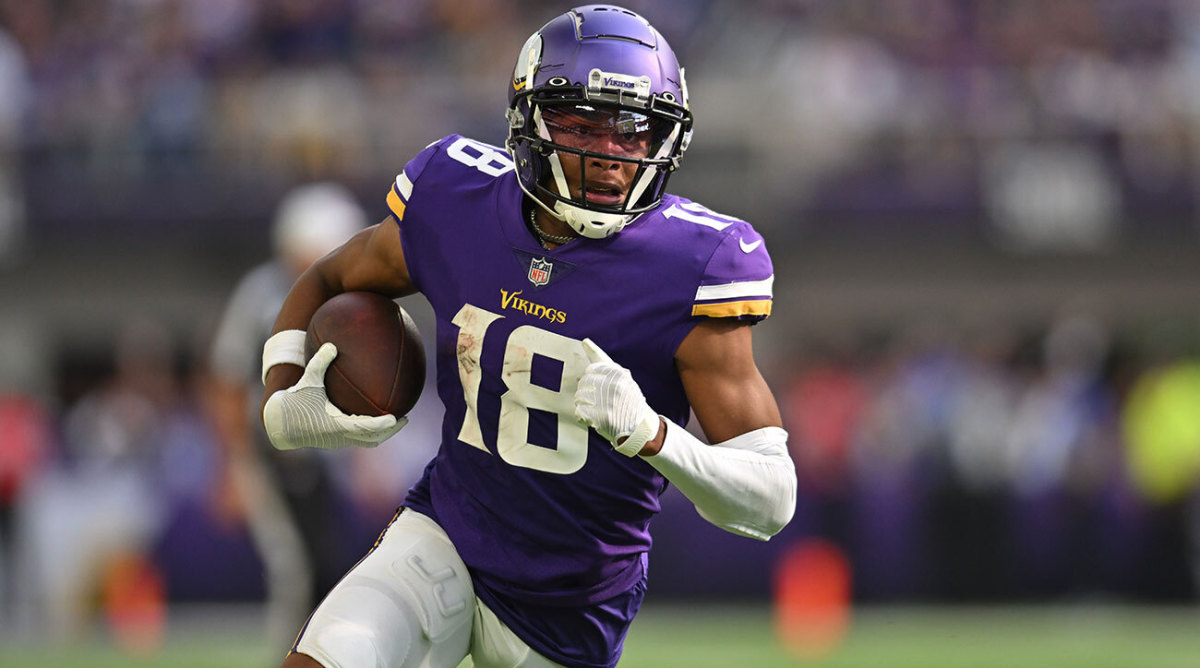 Vikings receiver Justin Jefferson