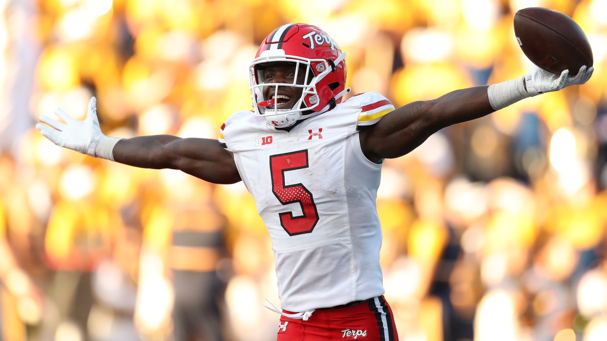 NFL Draft Profile Rakim Jarrett, Wide Receiver, Maryland Terrapins