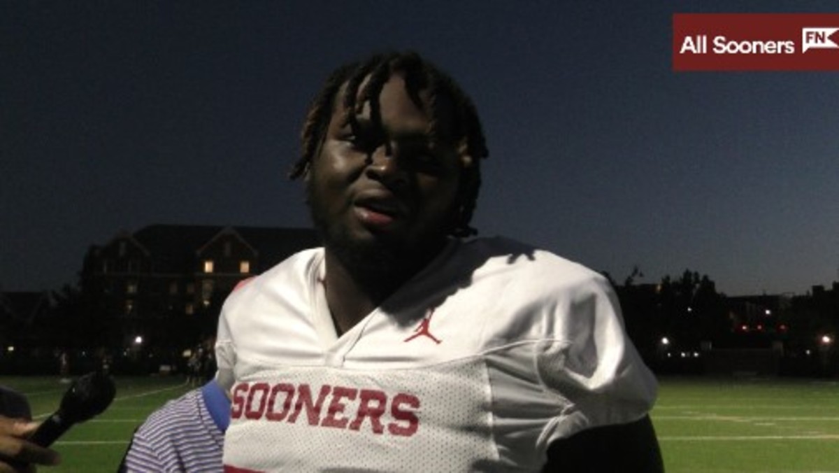 WATCH Oklahoma OL Anton Harrison Interview Sports Illustrated