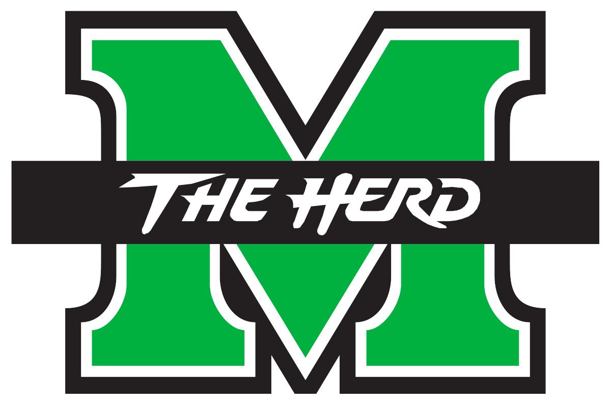 marshall thundering herd logo