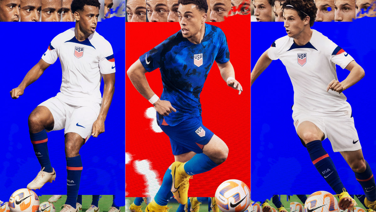 USMNT World Cup kit photos: Nike's Qatar 2022 jersey revealed - Sports  Illustrated