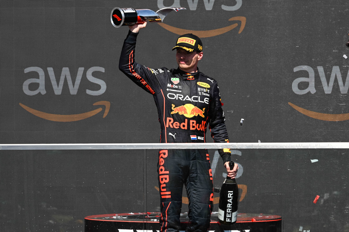 Another race, another win for Max Verstappen, who won a record 19 times this season (only two other drivers won races). Photo: USA Today Sports / David Kirouac