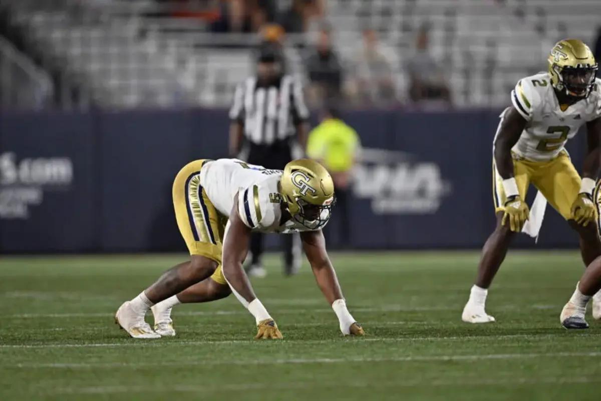 Georgia Tech defensive end Keion White