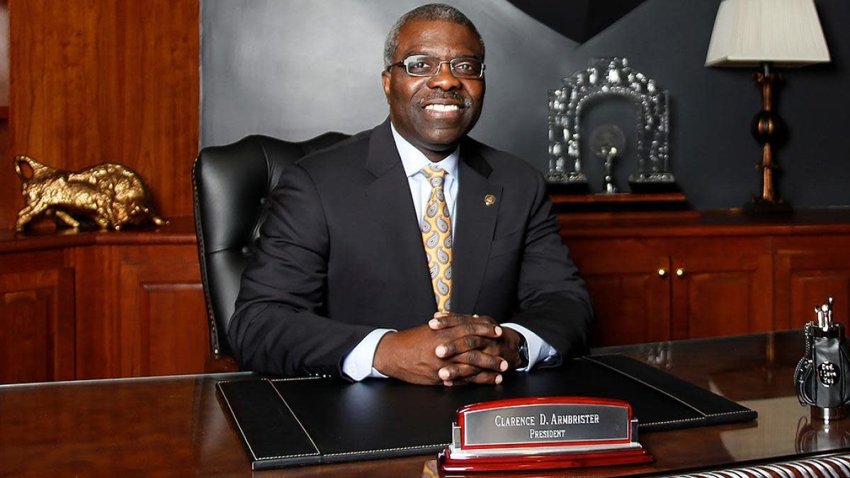 President Clarence Armbrister