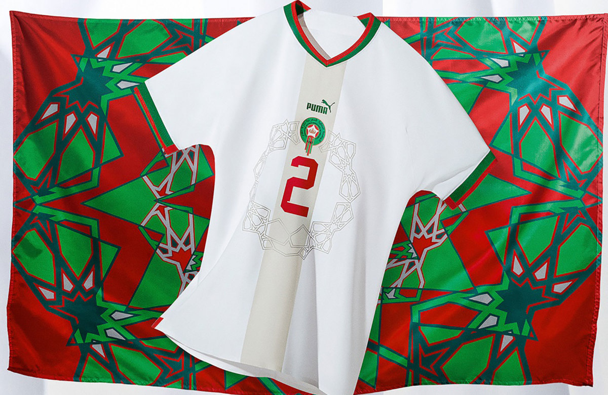 Morocco’s 2022 World Cup away kit