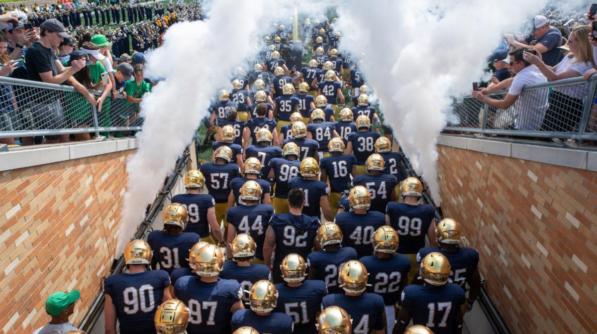 Notre Dame 2023 Spring Football Roster Sports Illustrated Notre Dame