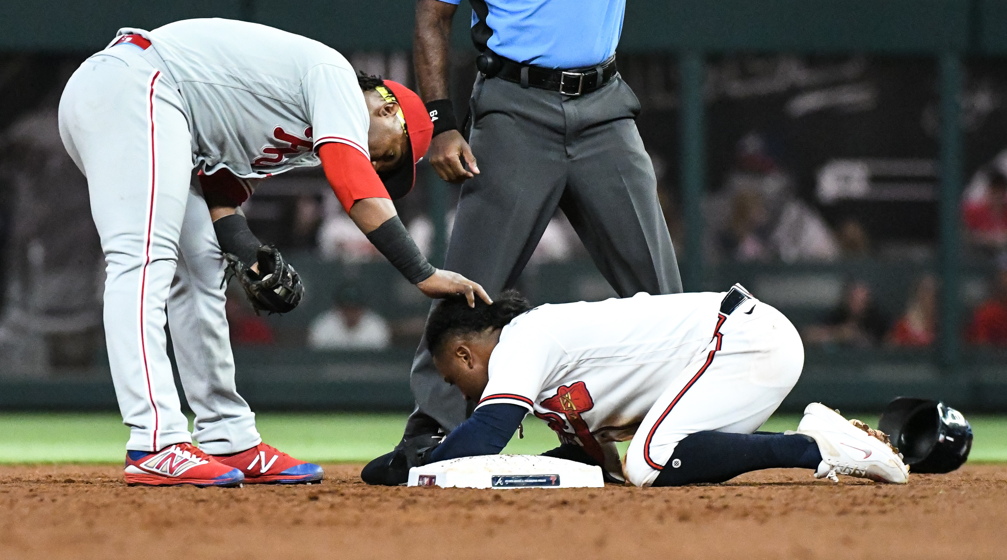 Ozzie Albies Fractures Finger One Day After Return From Broken Foot