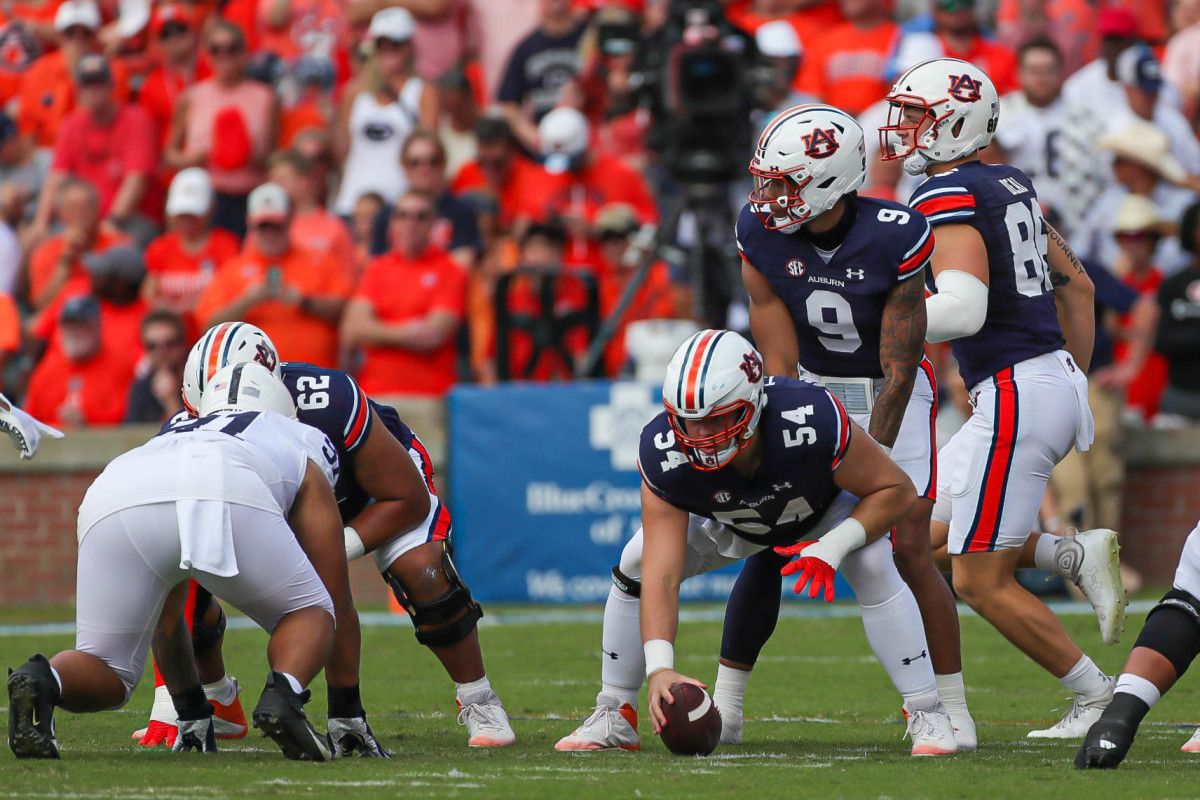 Robby Ashford and Tate Johnson vs Penn State.