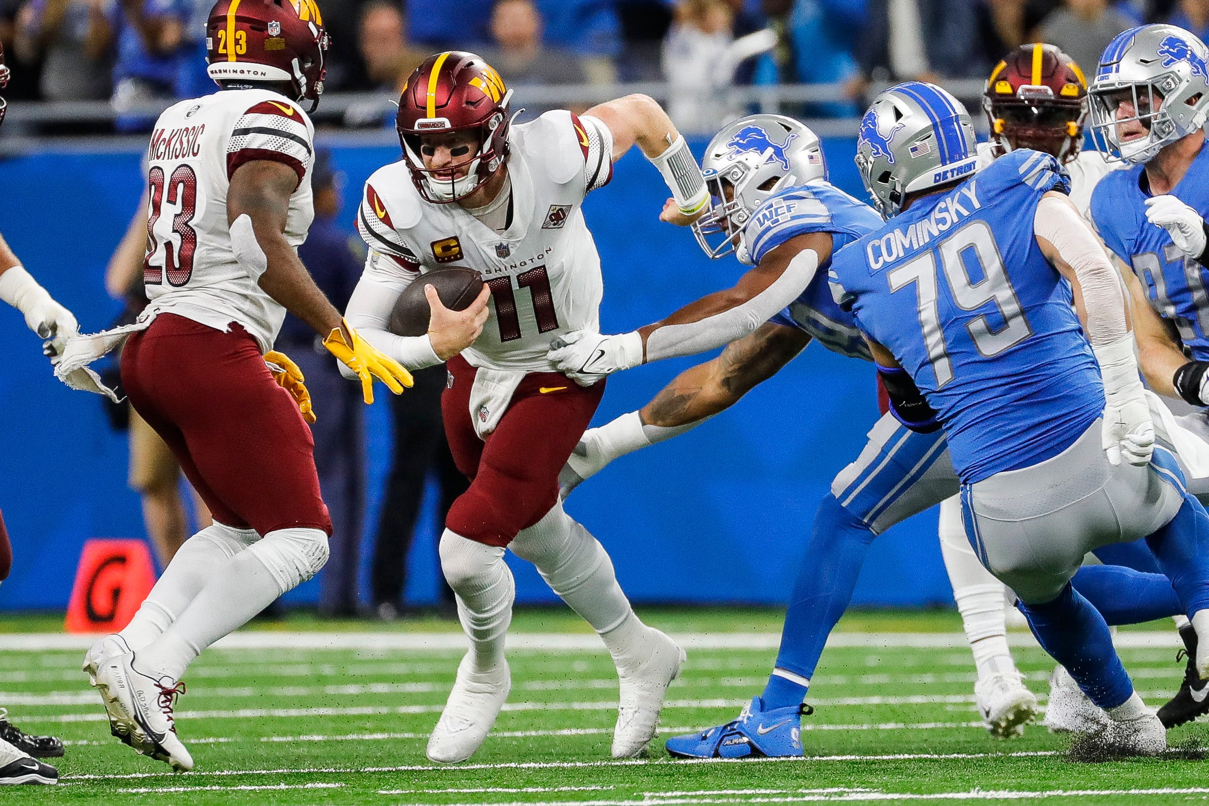 Washington Commanders Dig Hole Too Deep in Loss vs. Detroit Lions Washington Commanders Dig Hole Too Deep in Loss vs. Detroit Lions
