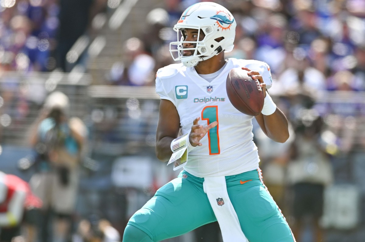 Dolphins quarterback Tua Tagovailoa