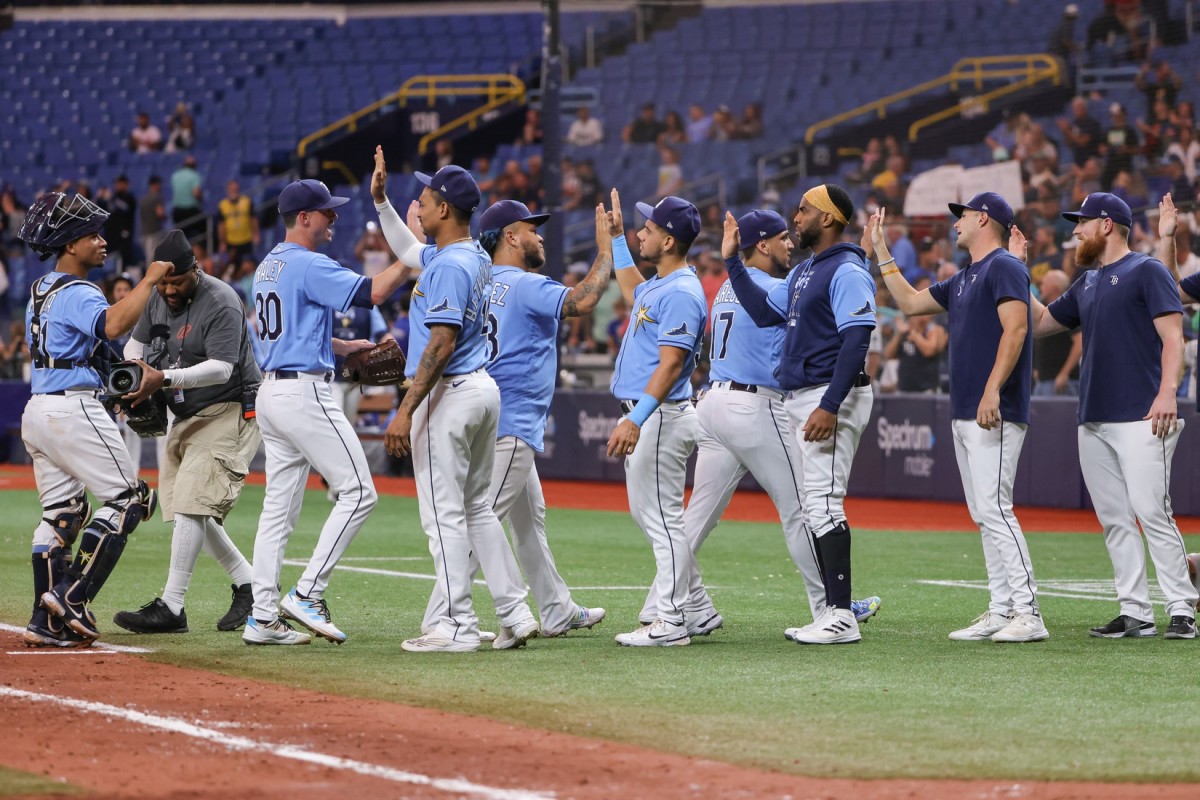 Tampa Bay Rays Team Up To Beat Texas Rangers 51, Go Up 5 1/2 Games in