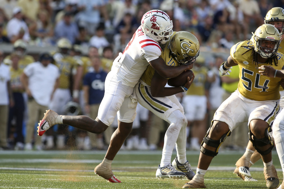 Ole Miss defeated Georgia Tech Football on Saturday