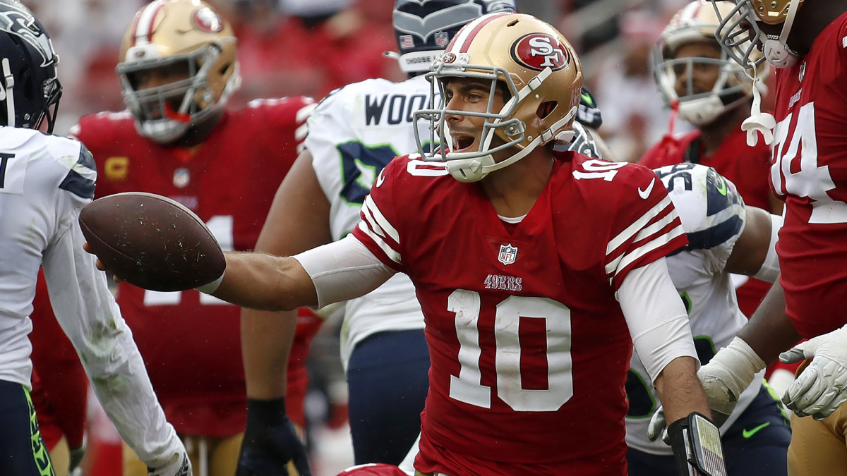 Jimmy Garoppolo on Trey Lance injury, 49ers contract, trade negotiations - Sports Illustrated