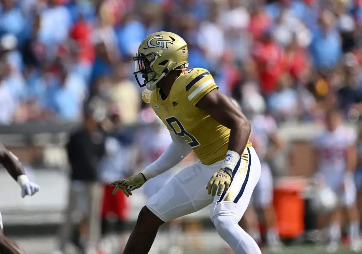 Georgia Tech defensive end Kyle Kennard