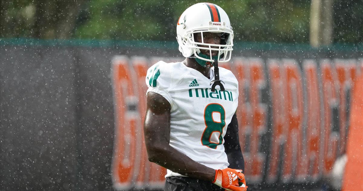 NFL Draft Profile DJ Ivey, Cornerback, Miami Hurricanes Visit NFL
