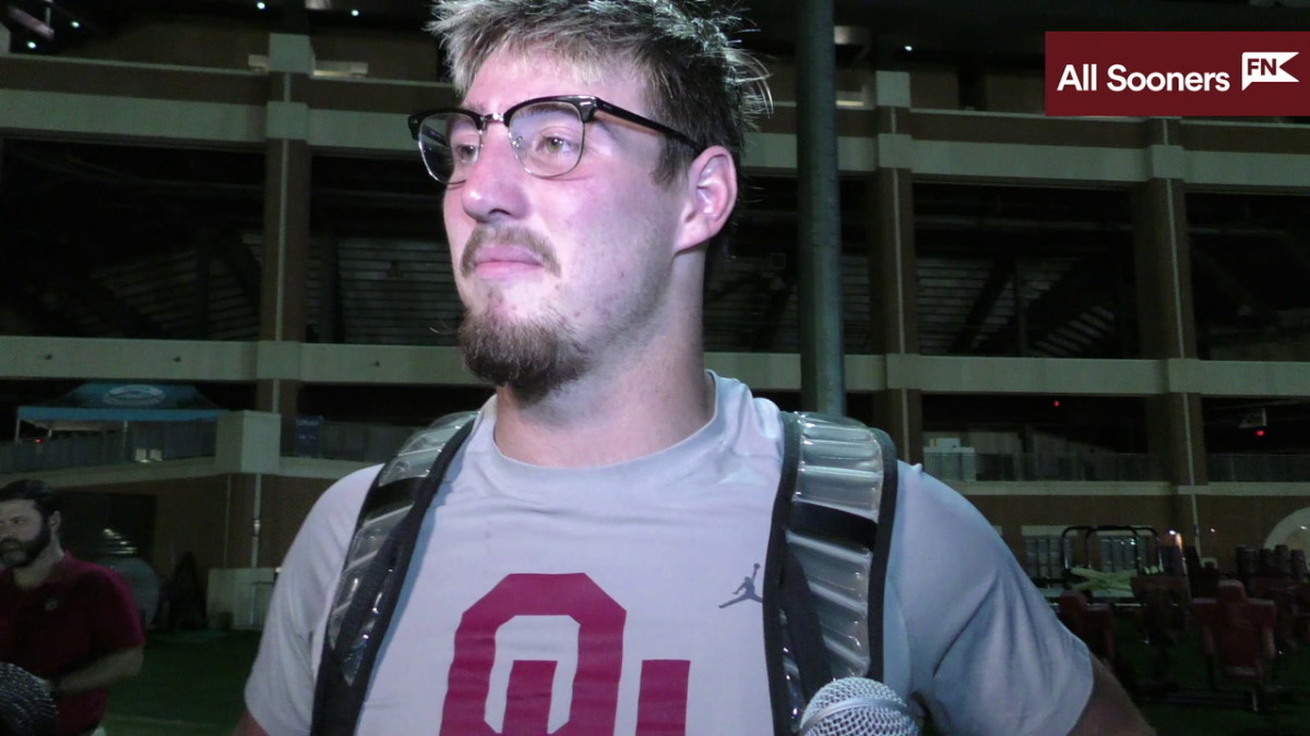 WATCH Oklahoma LB Danny Stutsman Interview Sports Illustrated