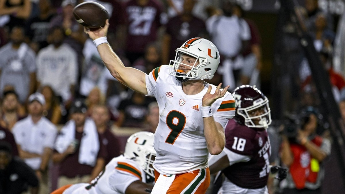 Miami Hurricanes Quarterback Controversy Tyler Van Dyke or Jake Garcia