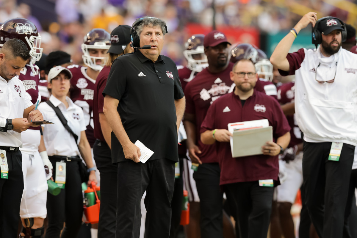 Mississippi State football Mike Leach talks loss to LSU,