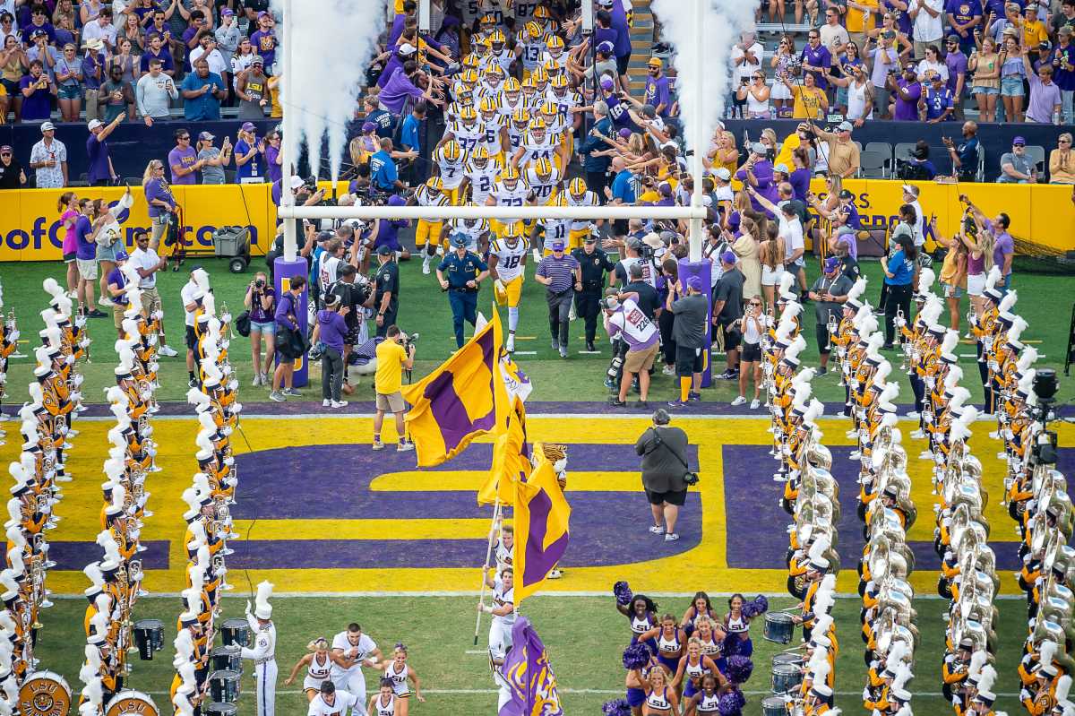 LSU Football Releases 2023 Schedule Sports Illustrated LSU Tigers