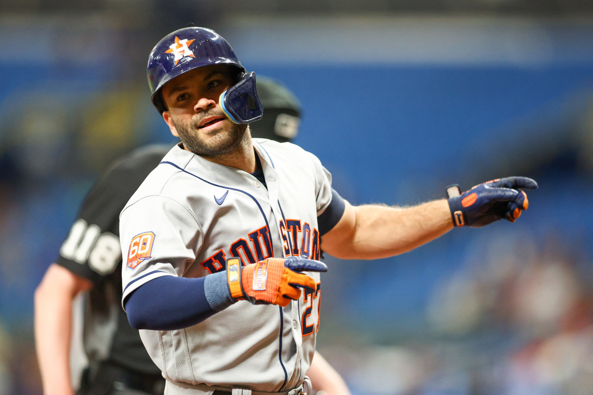 Second Baseman José Altuve One Leadoff Home Run Shy of Houston Astros