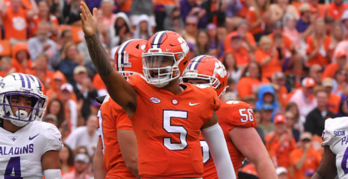 Clemson Tigers college football team schedule, rankings