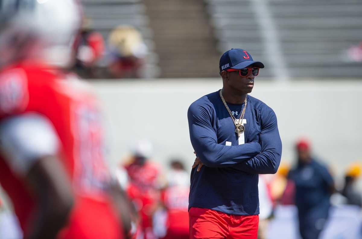 Jackson State Head Coach Deion Sanders