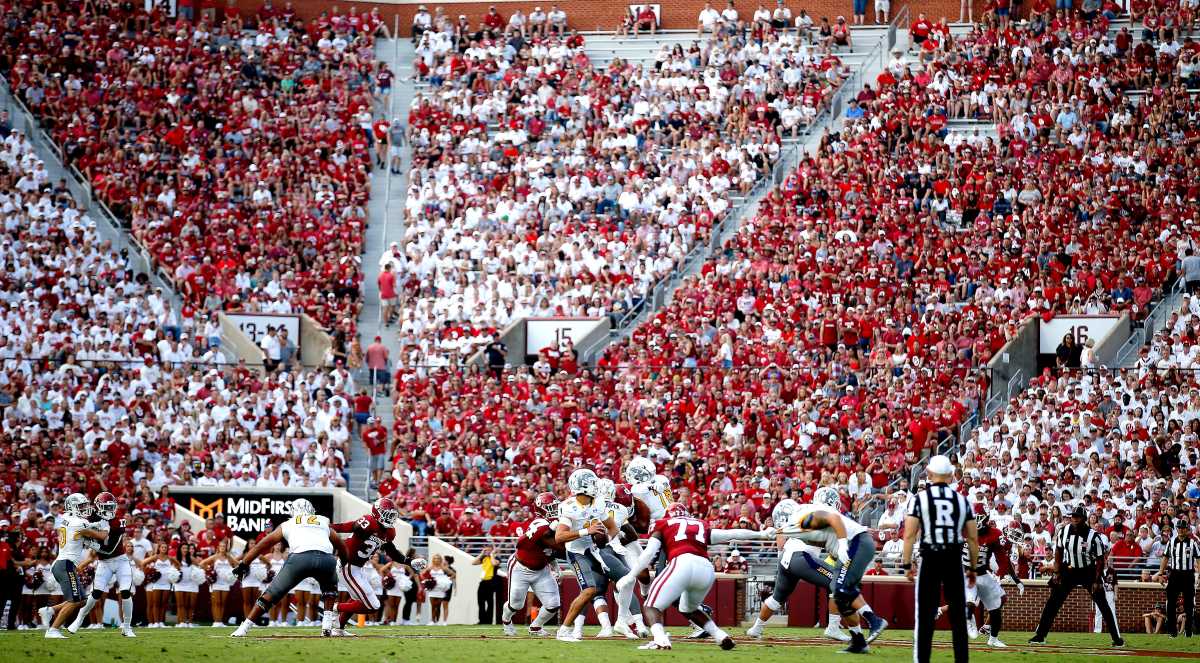 OU striped the stadium against Kent State.