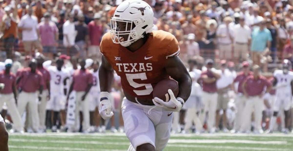 Texas Longhorns college football team schedule, rankings