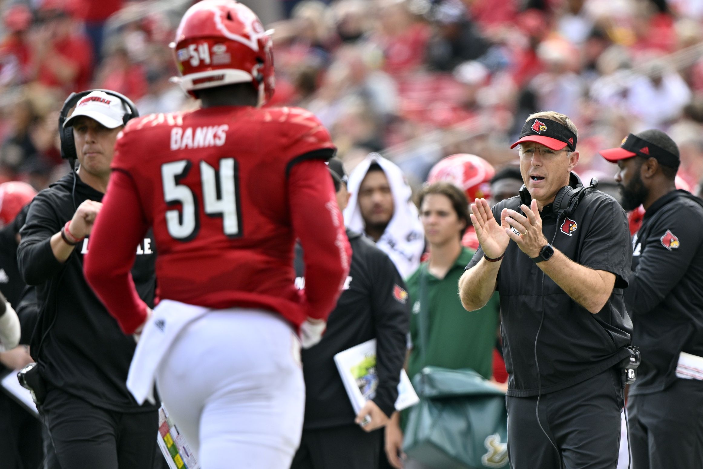 Watch Scott Satterfield Louisville Coordinators Recap USF Preview Watch Scott Satterfield Louisville Coordinators Recap USF Preview