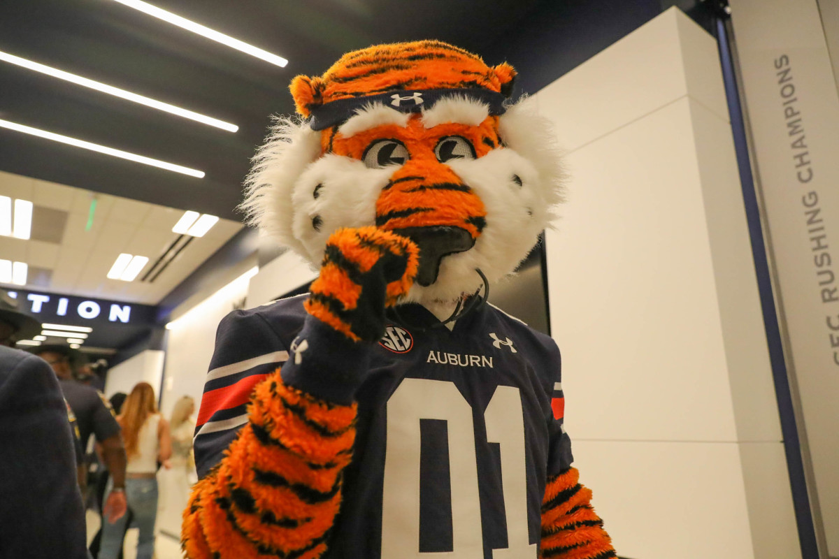 Tiger Walk prior to the game between the Missouri Tigers and the Auburn Tigers at Jordan-Hare Stadium on Sept. 24, 2022.