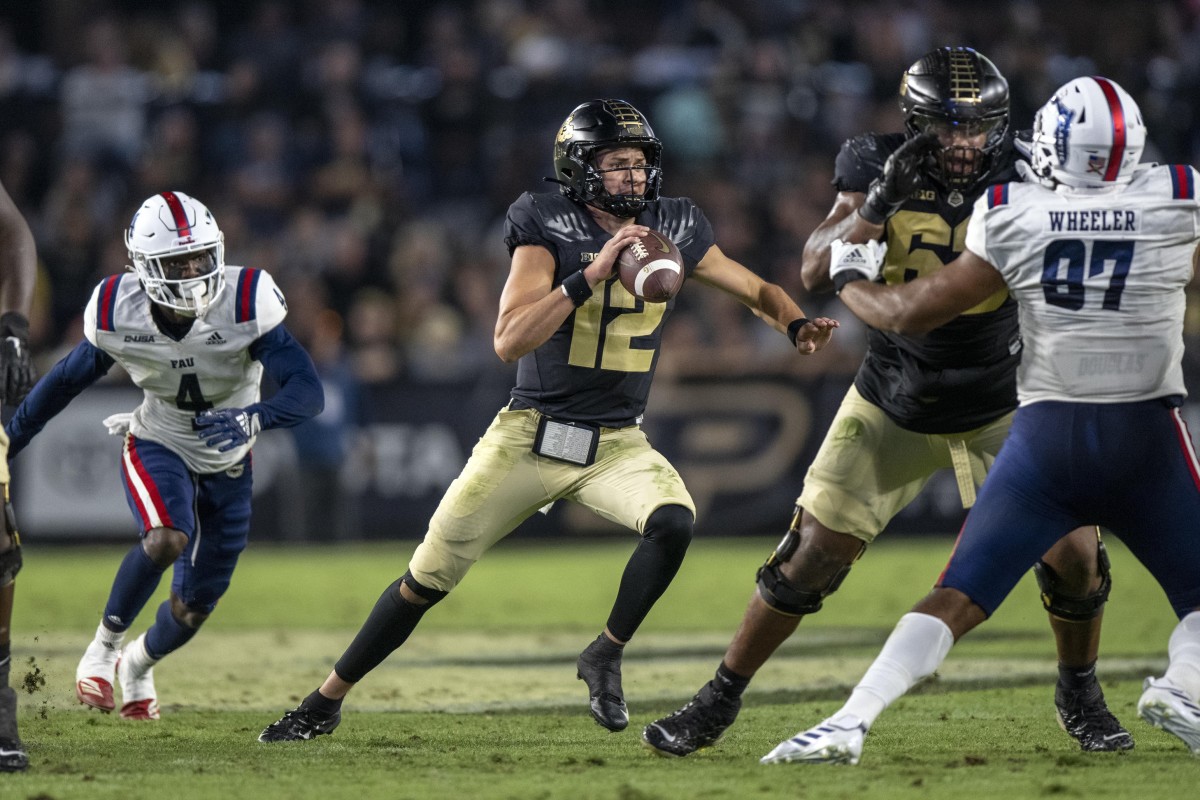 Purdue Football Closes Nonconference Schedule With a Victory, Defeating Florida Atlantic 28-26