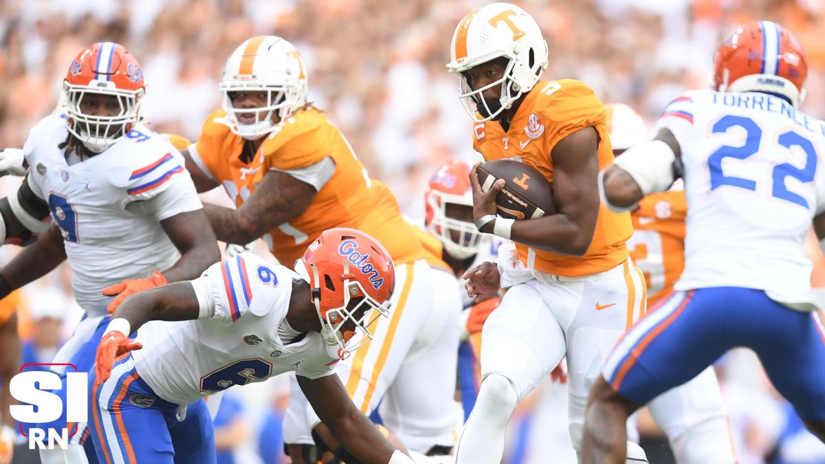 NCAA's College Football Week 4 No. 11 Tennessee Beat No. 20 Gators for First Time Since 2016