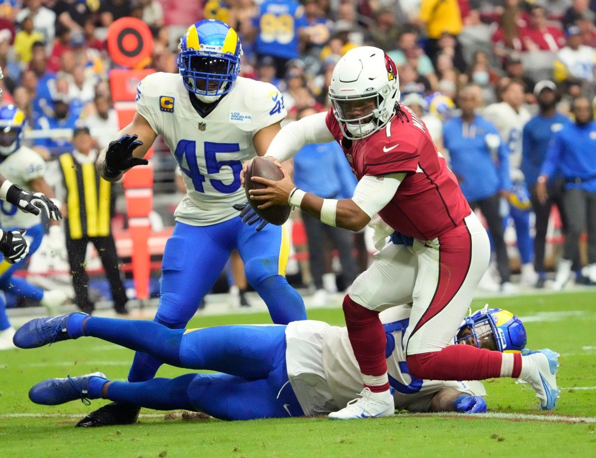 Kyler Murray, Arizona Cardinals, Los Angeles Rams