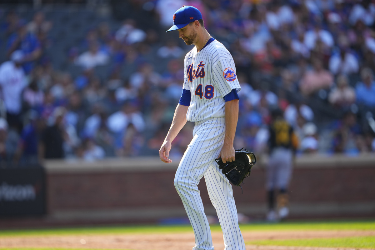 deGrom posted a rare 2.93 ERA in four innings pitched against the A’s, bringing his for the month of September up to 4.50.