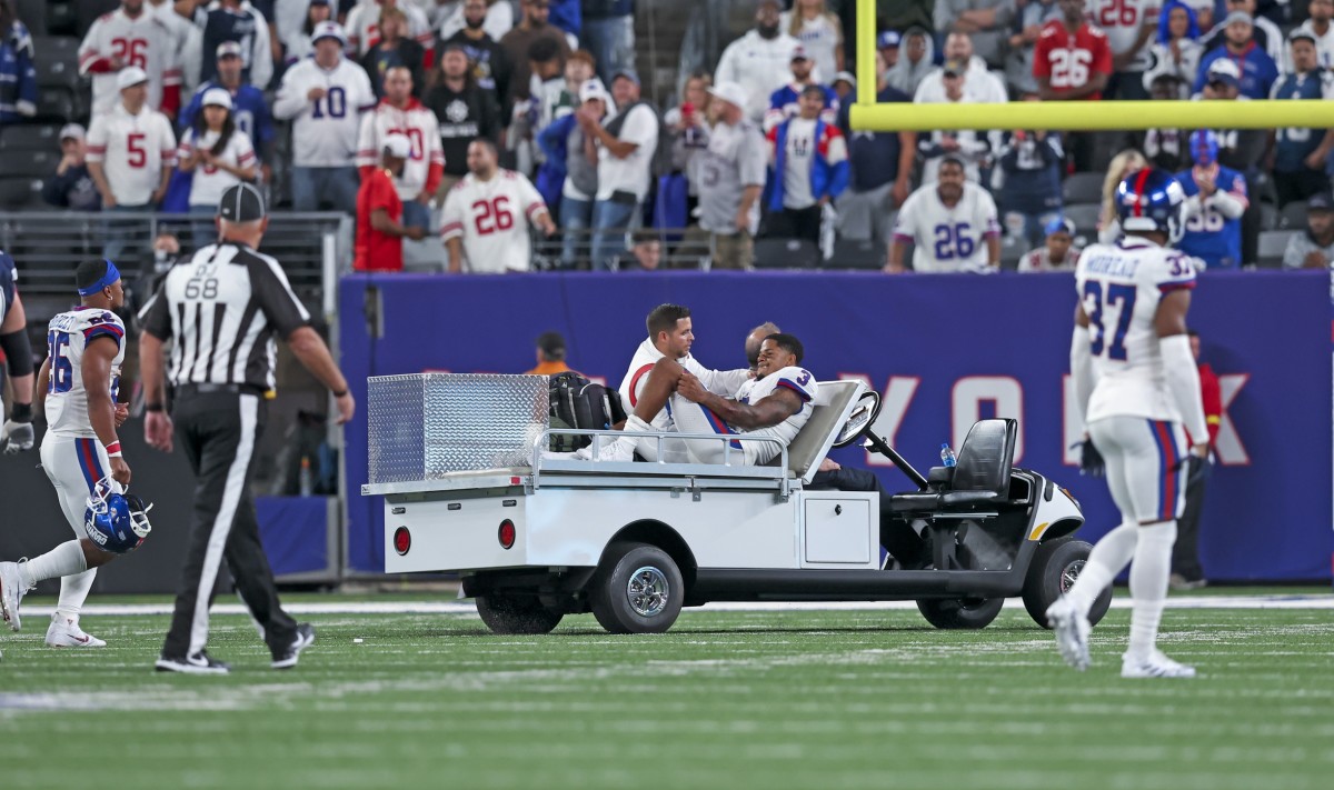 Giants Receiver Sterling Shepard Suffers Torn ACL