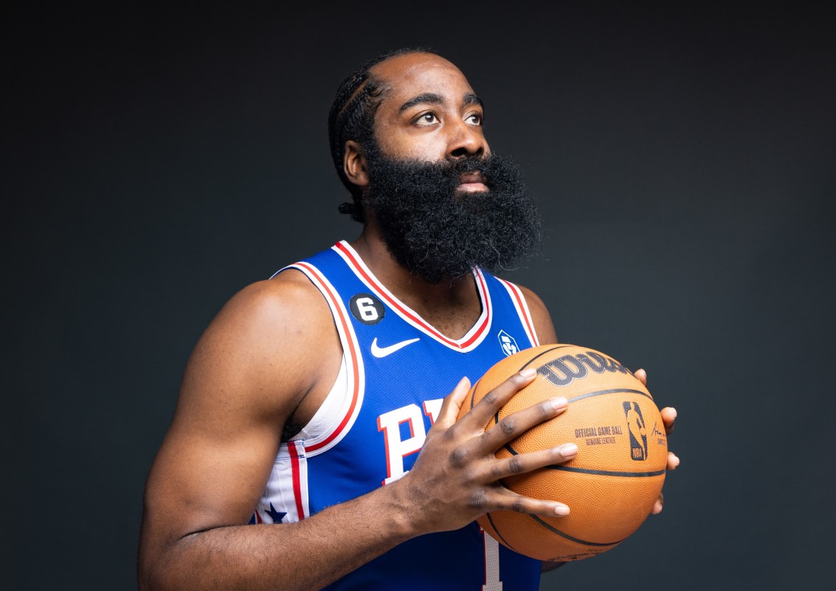 Sixers guard James Harden