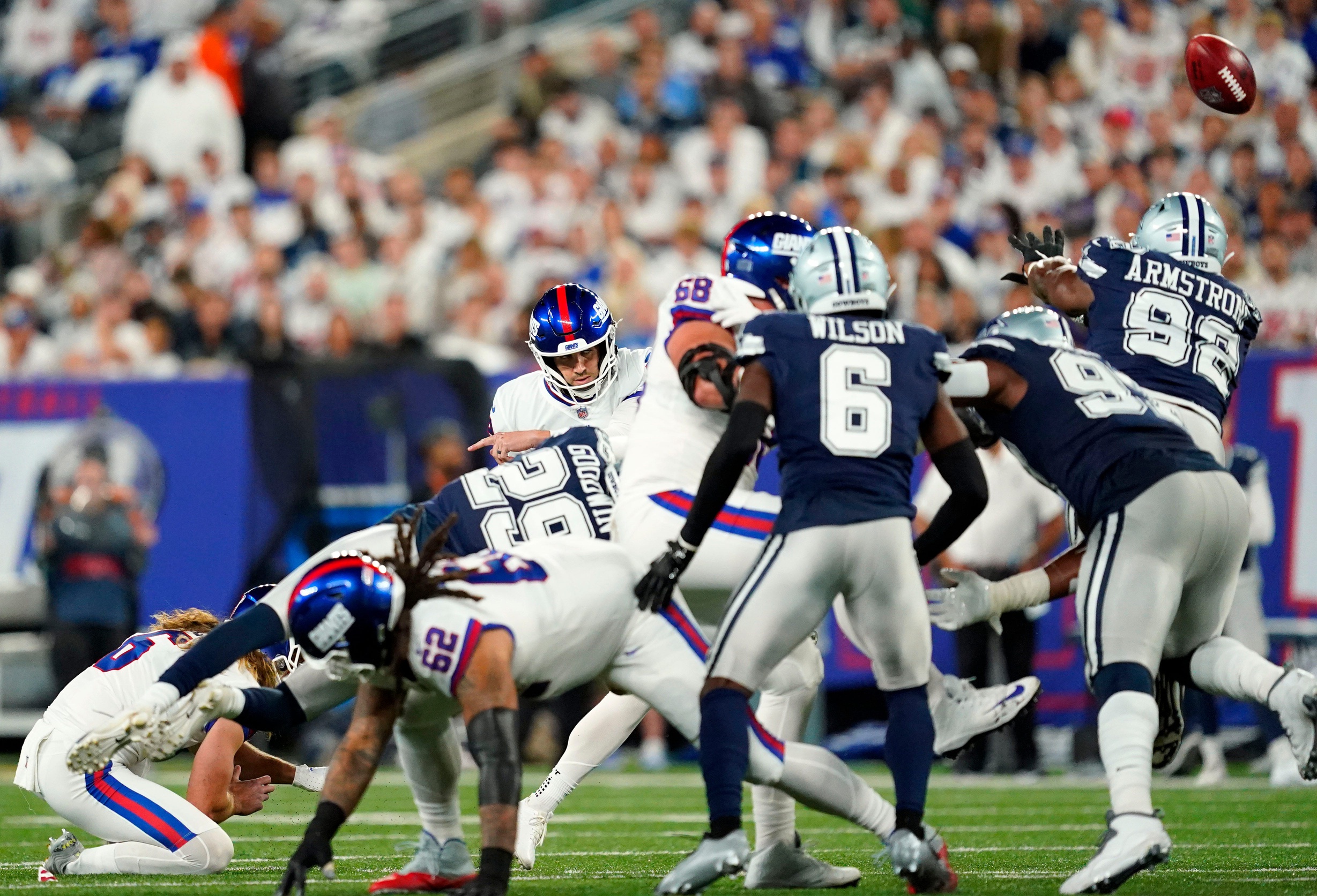 Five Stats That Mattered in Giants’ Loss to Cowboys
