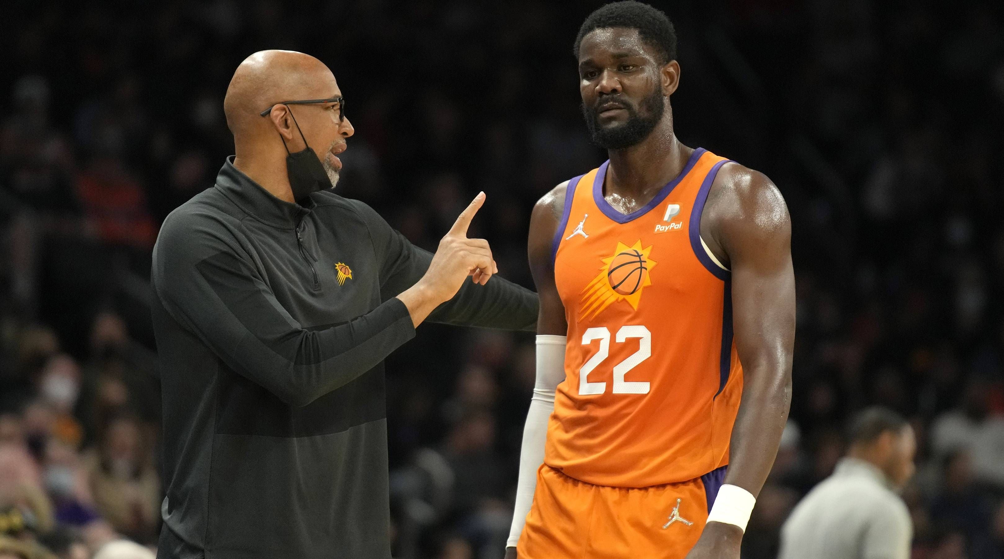 Suns' Deandre Ayton Hasn't Spoken With Monty Williams Since Season's End - Vimarsana News