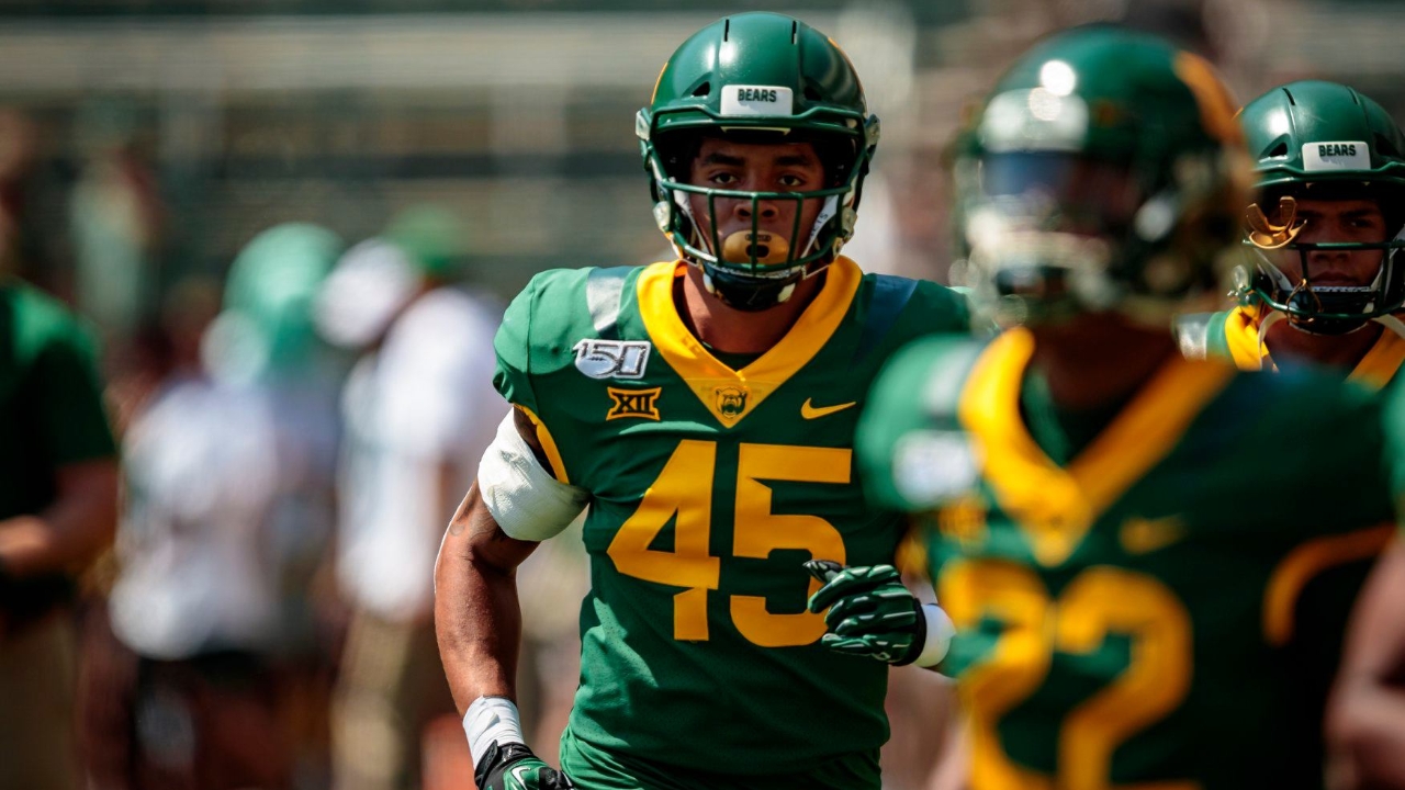 Baylor Bears Linebacker Bryson Jackson Named Big 12 CoDefensive Player of the Week Inside The