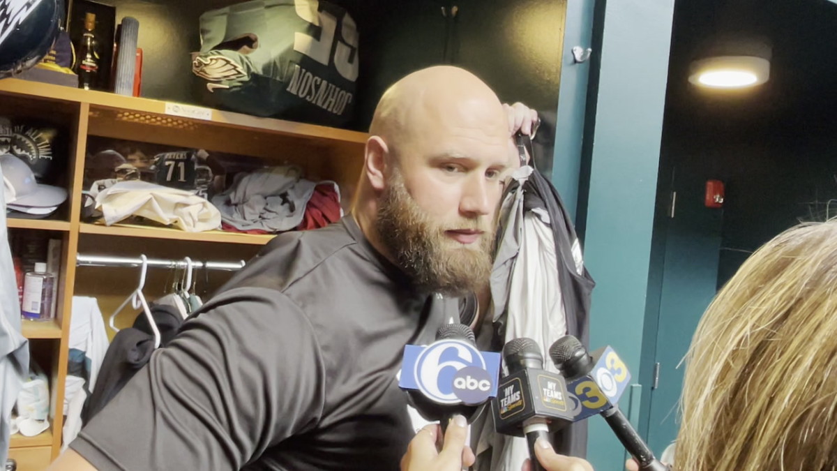 The Other Side of Lane Johnson Sportsmanship Sports Illustrated