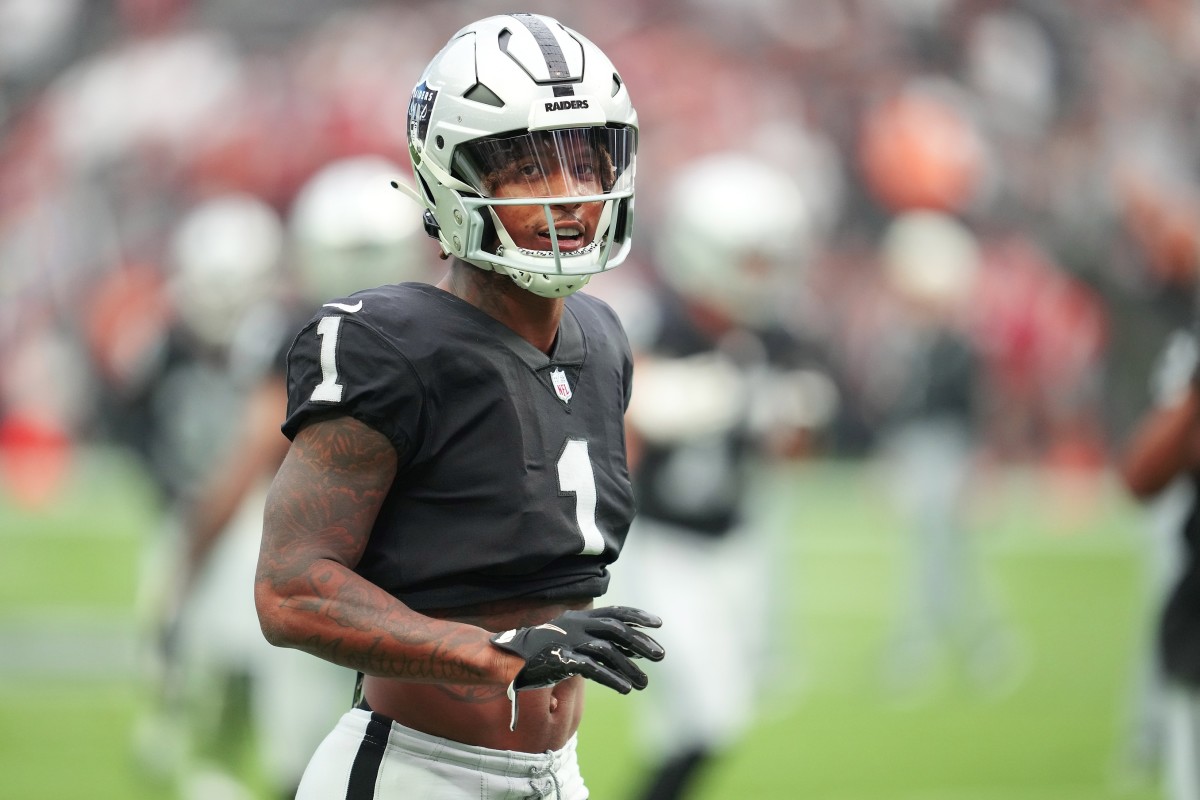 From the locker room Las Vegas Raiders WR Tyron Johnson Sports