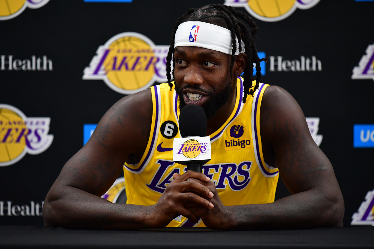 patrick beverley lakers media day 2022