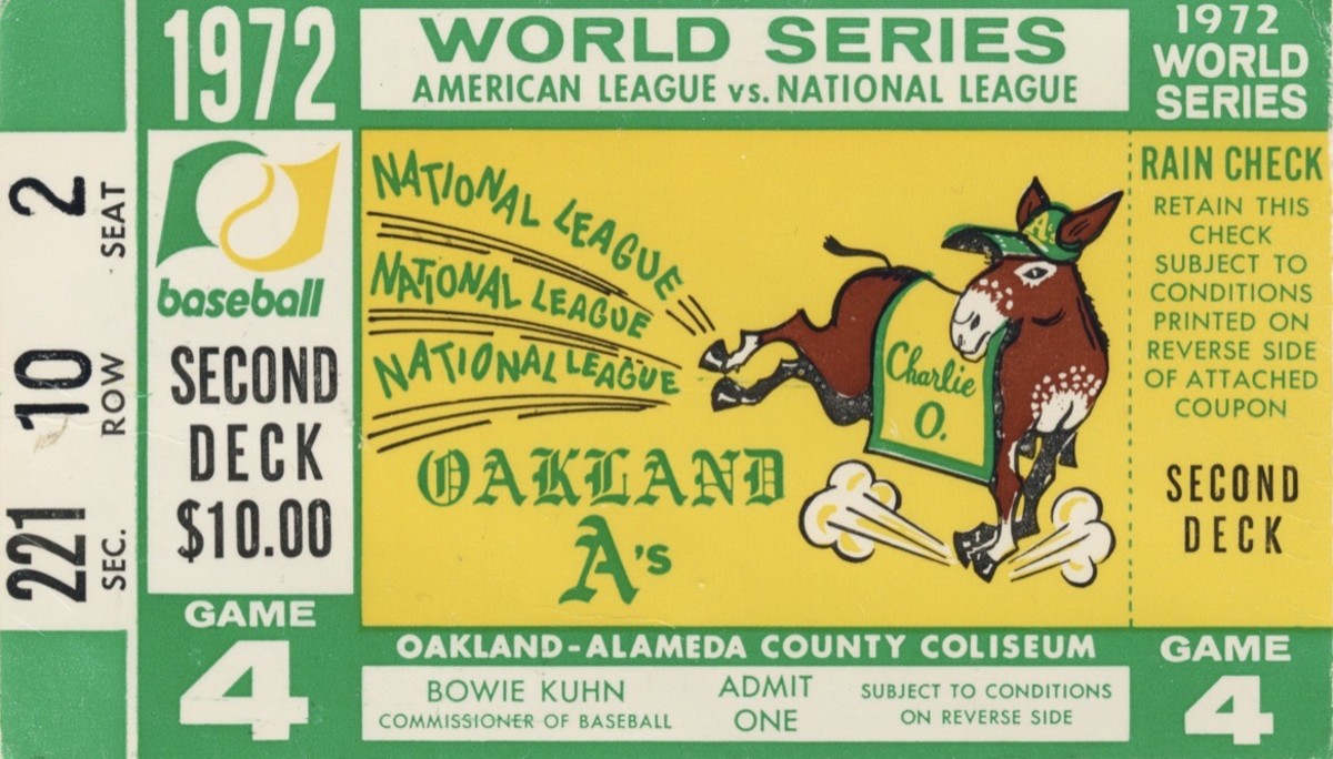 1972 World Series ticket